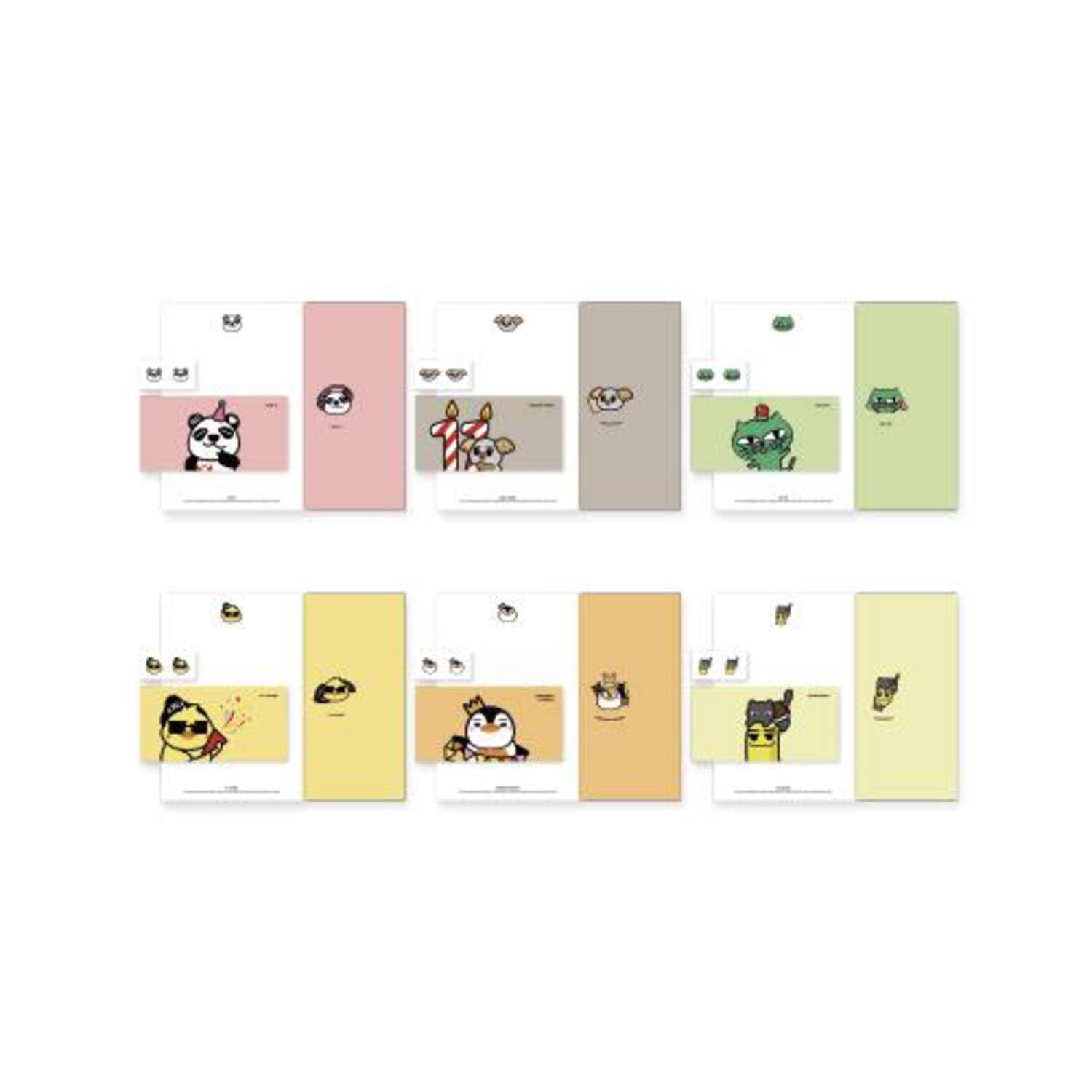 2PM - A11 TIME 2PM OFFICIAL MD / 편지지 세트(LETTER SET)