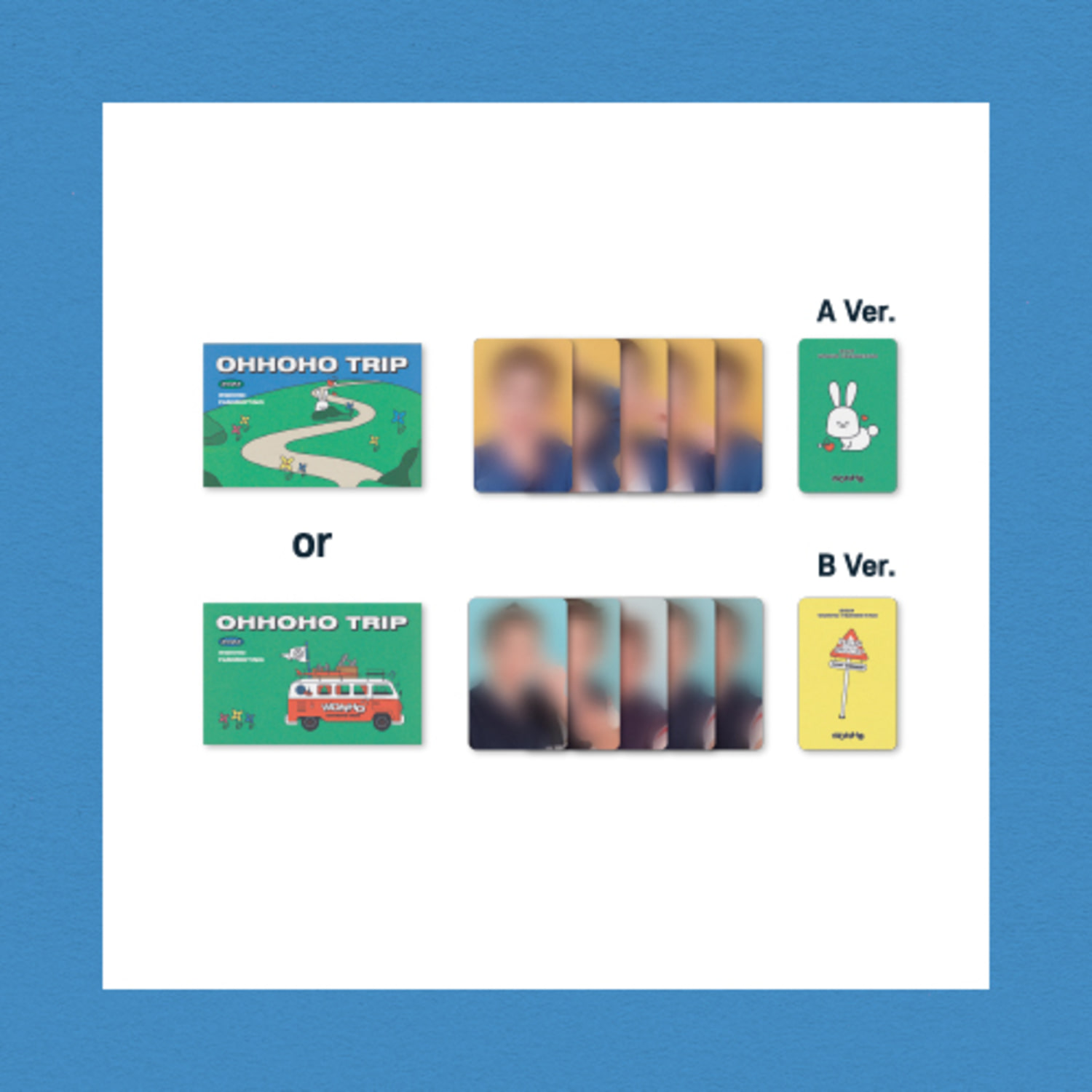원호(WONHO) [OHHOHO TRIP] OFFICIAL MD - 포토카드 세트 PHOTO CARD SET