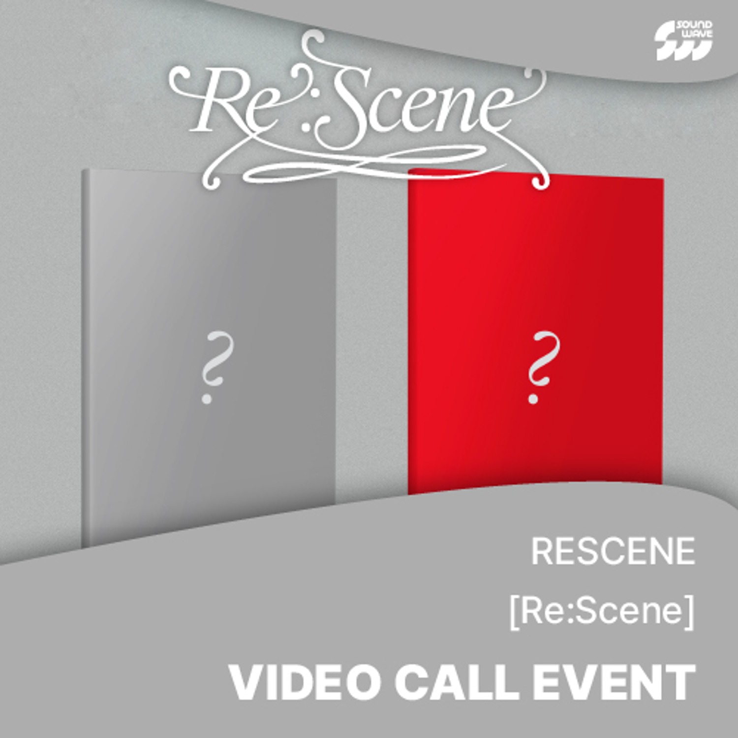 [0329 영통] RESCENE (리센느) - 싱글 1집 [Re:Scene] **미공개 셀카 포토카드 고양이수염 ver. 5종 중 1종 랜덤 증정
