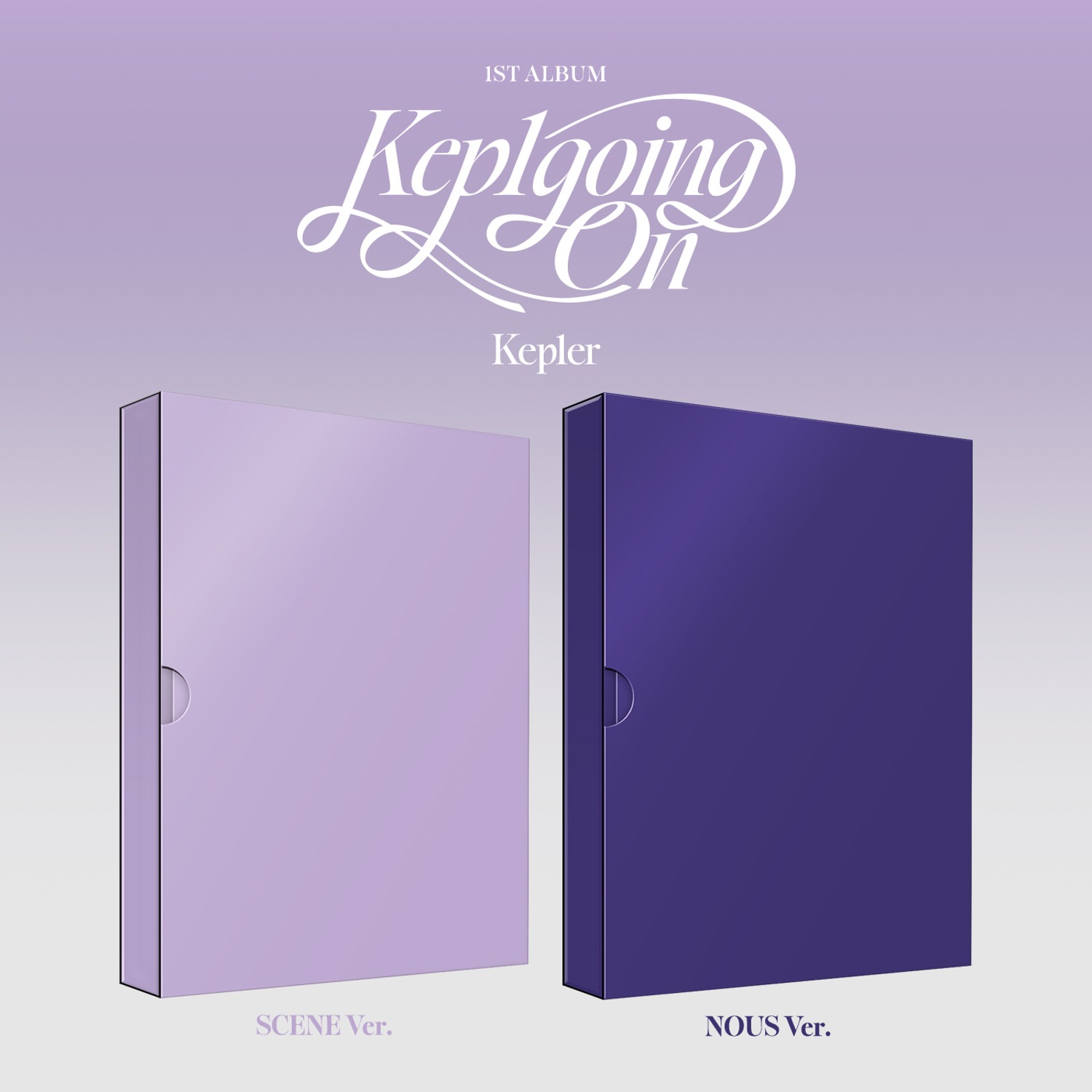 케플러(Kep1er) - 1st Album [Kep1going On] (Scene Ver. / Nous Ver.) (2종 세트)