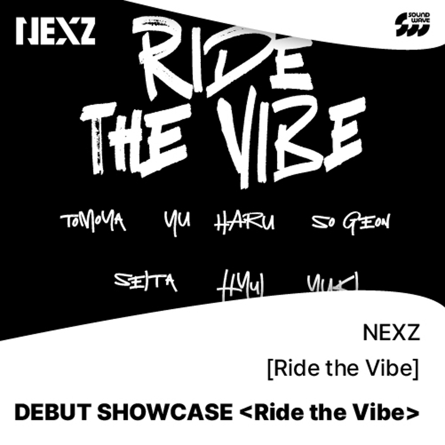 [0520 쇼케이스] NEXZ(넥스지) The 1st Single Album [Ride the Vibe] (일반반) (랜덤) **미공개 포토카드 7종 중 1종 랜덤 증정
