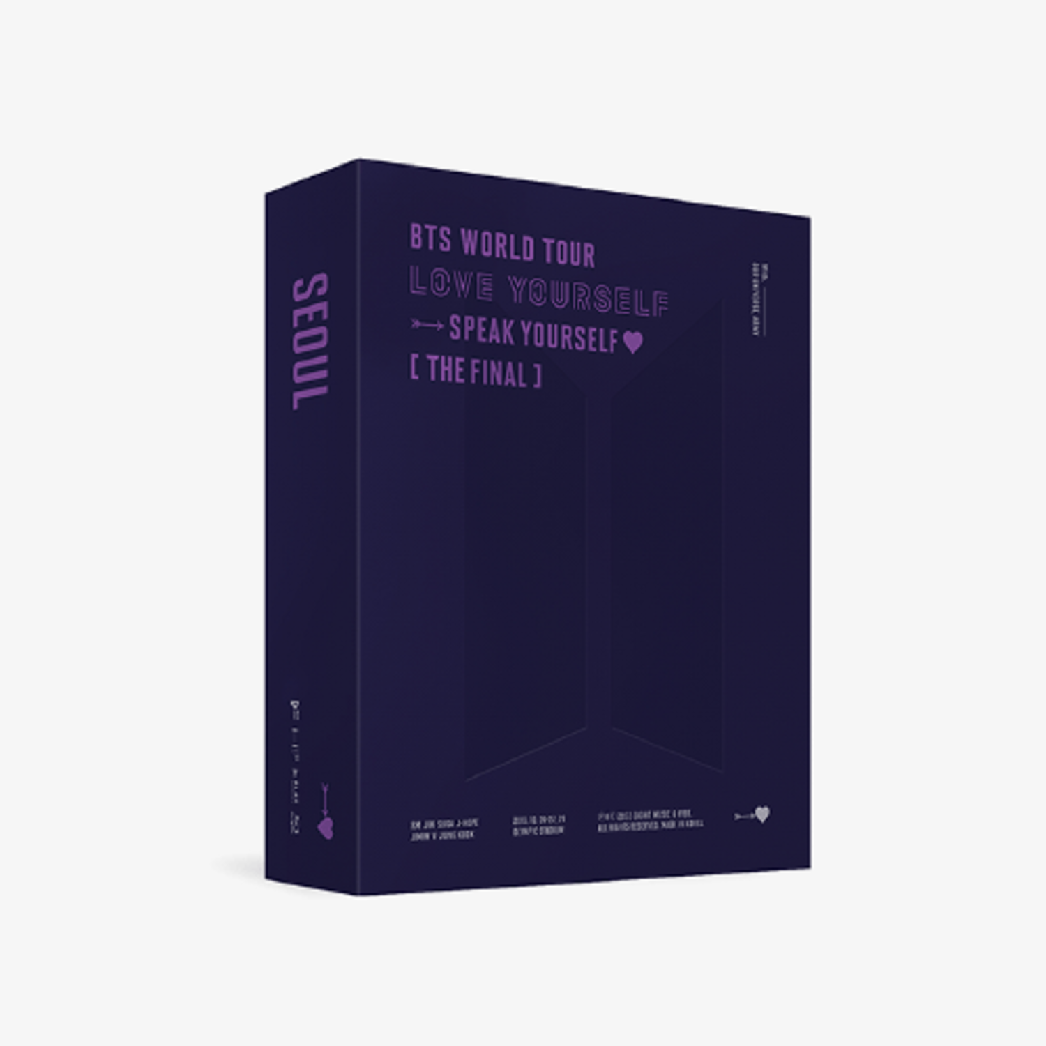 방탄소년단(BTS) - BTS WORLD TOUR [LOVE YOURSELF : SPEAK YOURSELF] (THE FINAL) (DVD) (초도특전 미니포스터(단체 1종) 1:1 증정)