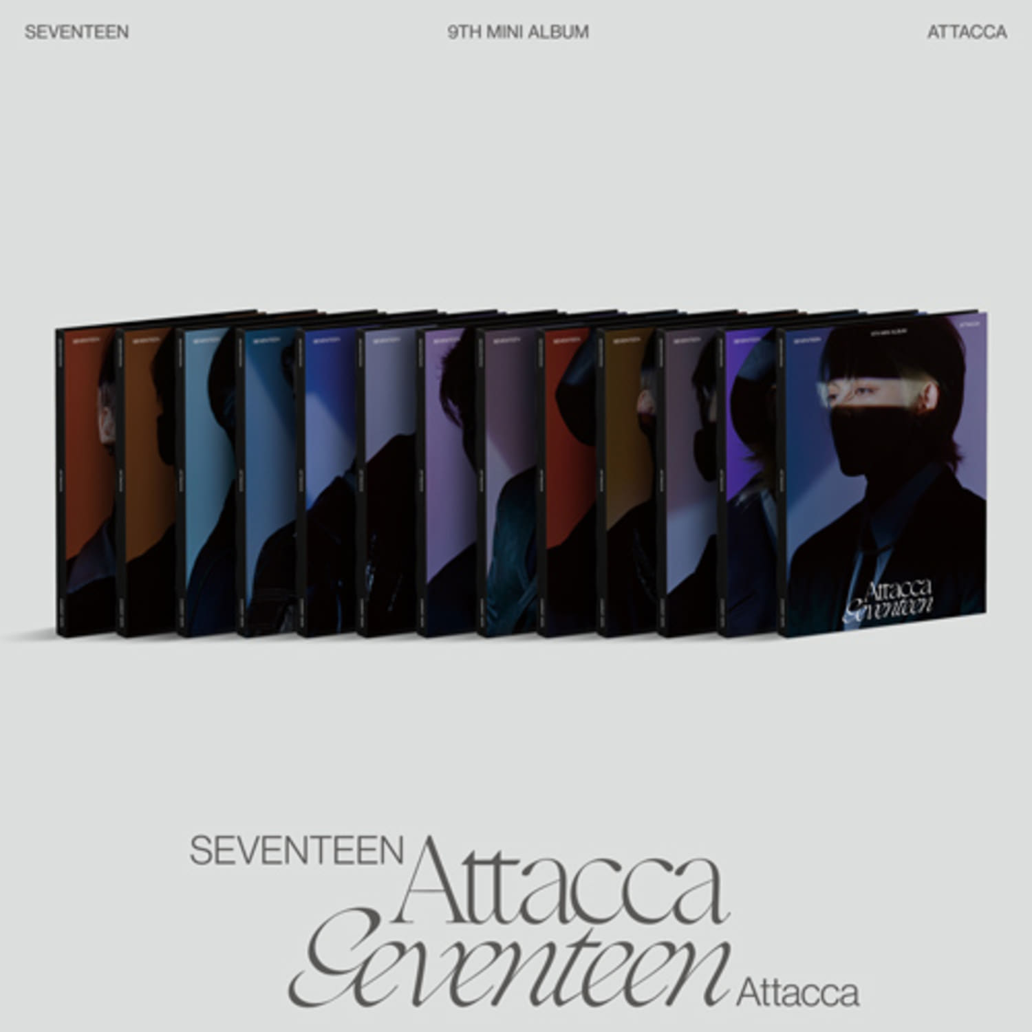 세븐틴 (SEVENTEEN) - 9th Mini Album [Attacca] (CARAT ver.) 랜덤발송