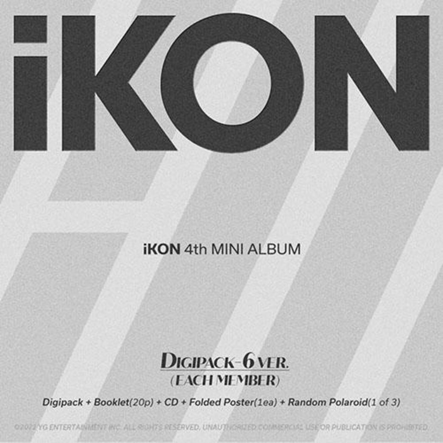 아이콘 (iKON) - iKON 4th MINI ALBUM [FLASH BACK] (DIGIPACK ver.) [6종세트]