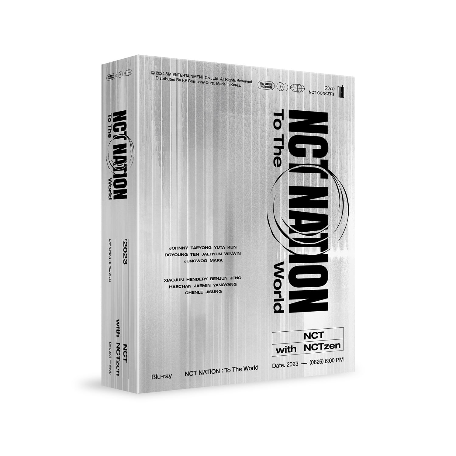 NCT - 2023 NCT CONCERT [NCT NATION : To The World in INCHEON DVD] (특전 오리지널 티켓(단체 1종) 증정)