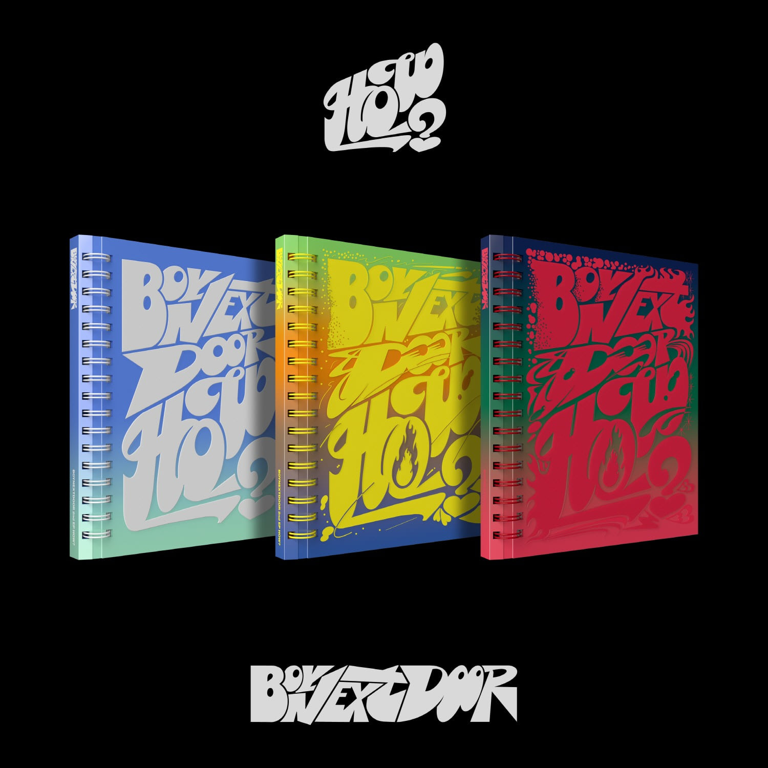 보이넥스트도어(BOYNEXTDOOR) – 2nd EP [HOW?] (3종 세트)